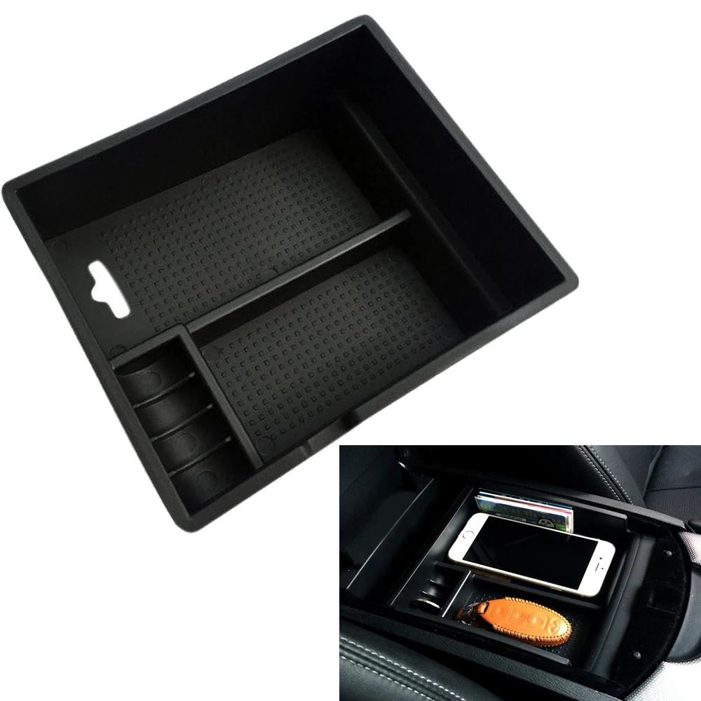 

Car Armrest Storage Box For Infiniti QX50 QX50L EX25 2013-2016 Central Control Container Stowing Tidying Auto Organizer Tray