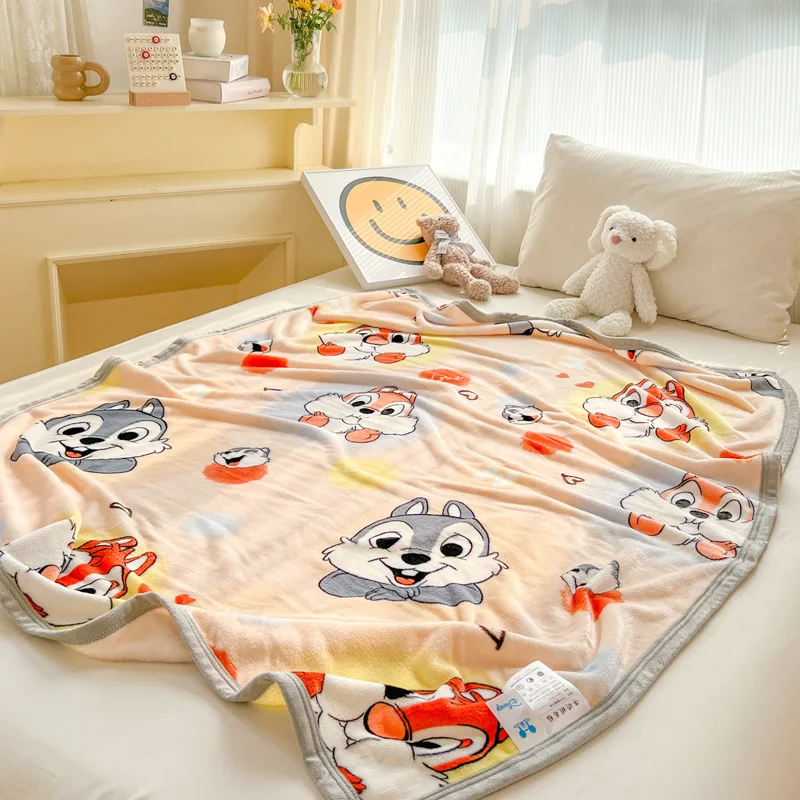 Coperta di classe A per bambini Disney Cartoon Coperta di velluto di seta di latte addensato Coperta di velluto di seta per bambini Coperta per pisolino per asilo