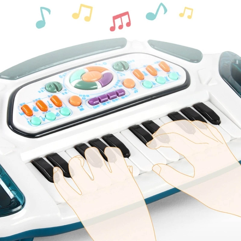 ピアノ音楽ゲーム BabyPiano キーボード 電子オルガン 音楽玩具 BabyPiano おもちゃ 音楽玩具 教育玩具 ミュージックライト付き