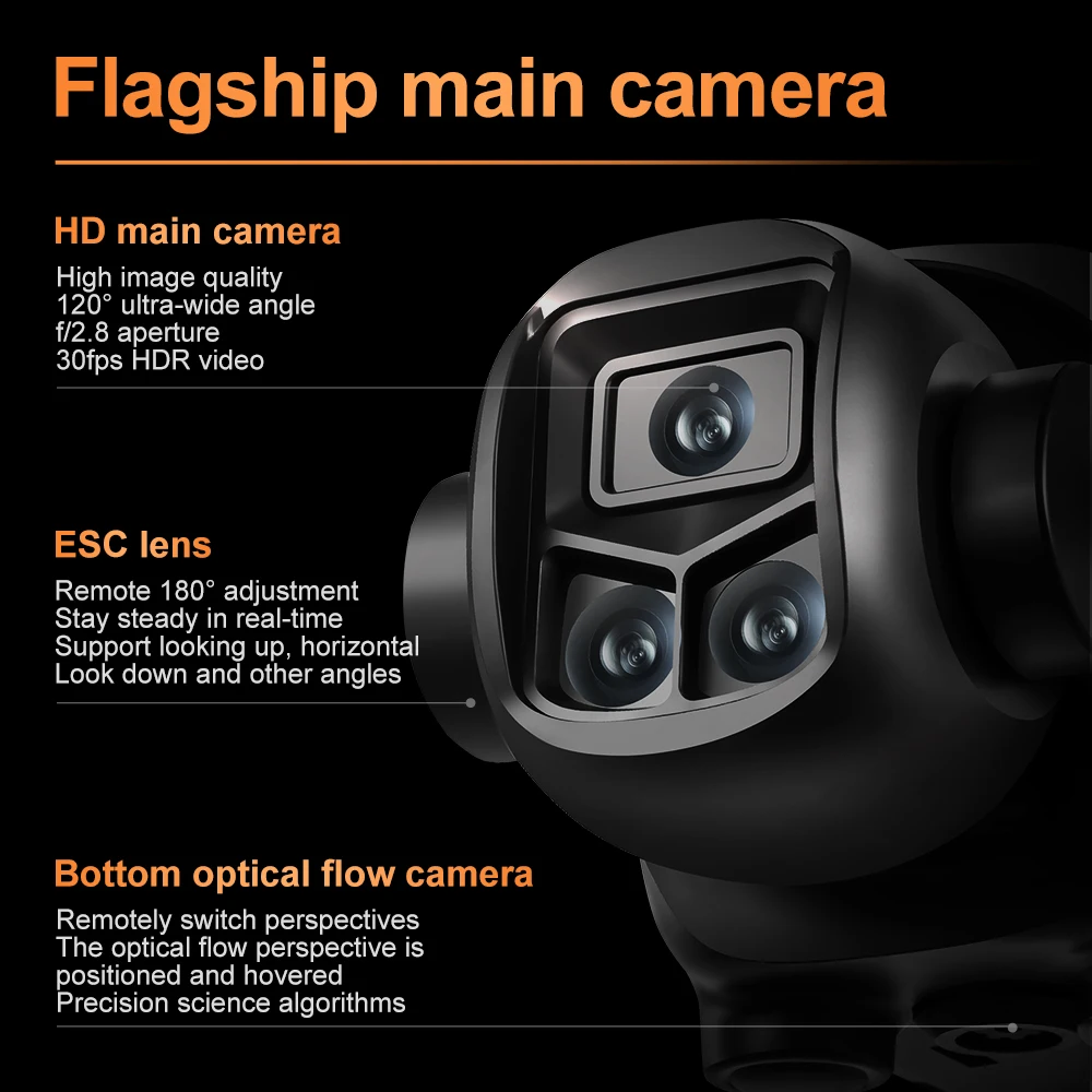 xiaomi V988 Drone 4K Professional 8K HD Dual Camera Remote control with large screen FPV Quadcopter 5G WIFI Foldable dron Mijia