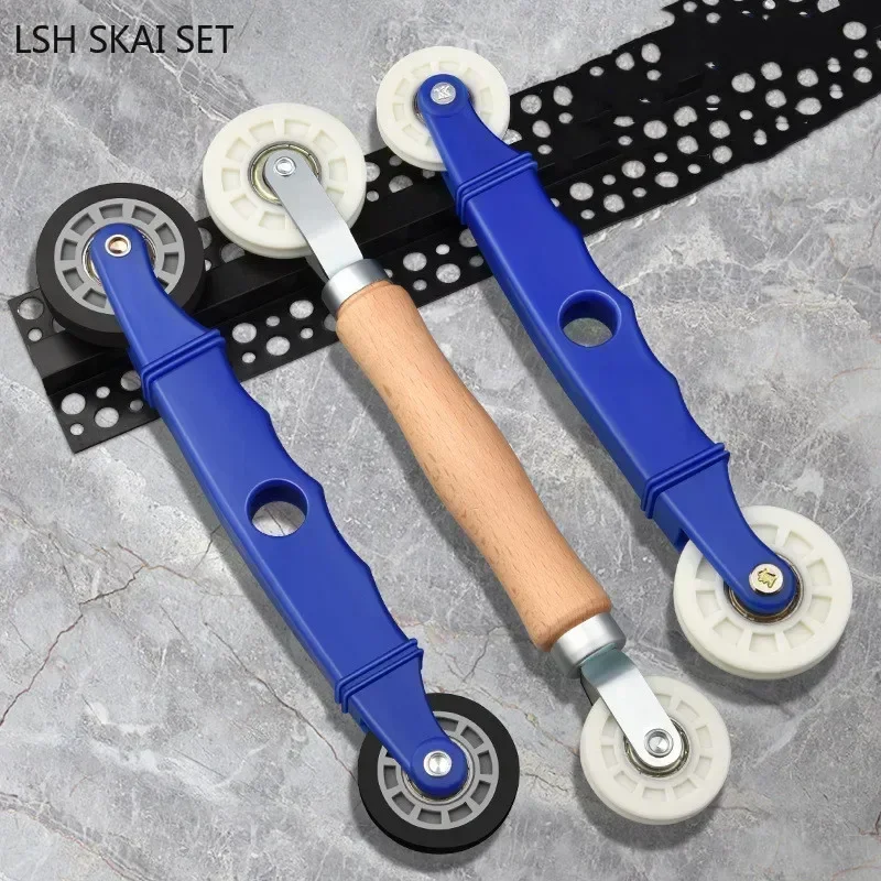 1Pc Rubber Mesh Wheel Window Install Tool Window Screen Hand Installation Repair Roller Yarn Double-Head Pressure Pulley