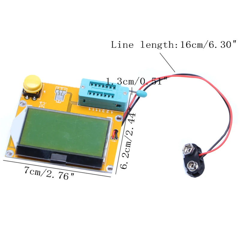 LCR-T4 Transistor Tester Diode Triode Capactitance for LCR Meter MOS NPN