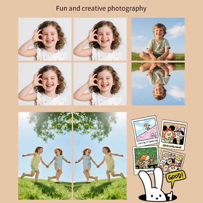 Детская беспроводная видеодомофонная рация, камера для видеозвонков, запись фотографий и прочный пластиковый дизайн 15UB