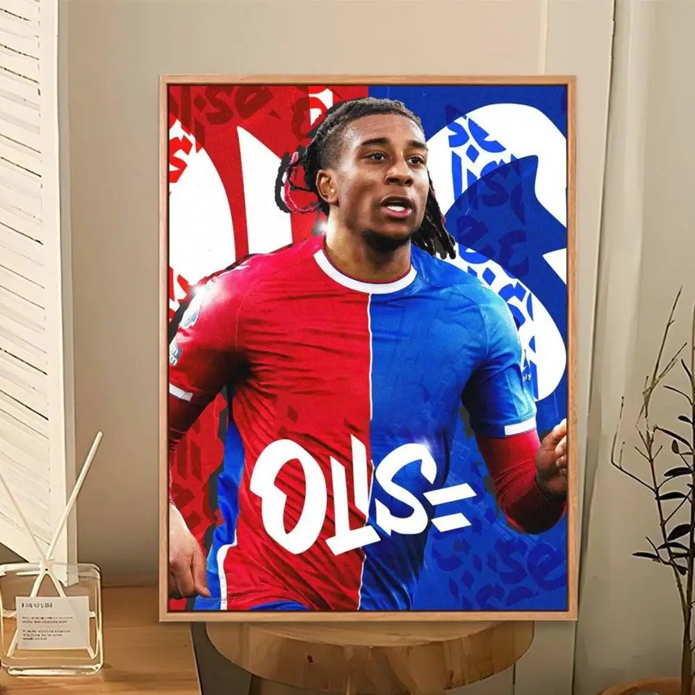 The King of Assists Michael Olise Poster Perfect Space Sticker Self Adhesive for Office Home Theater Wall Art Decor Fancy Gift