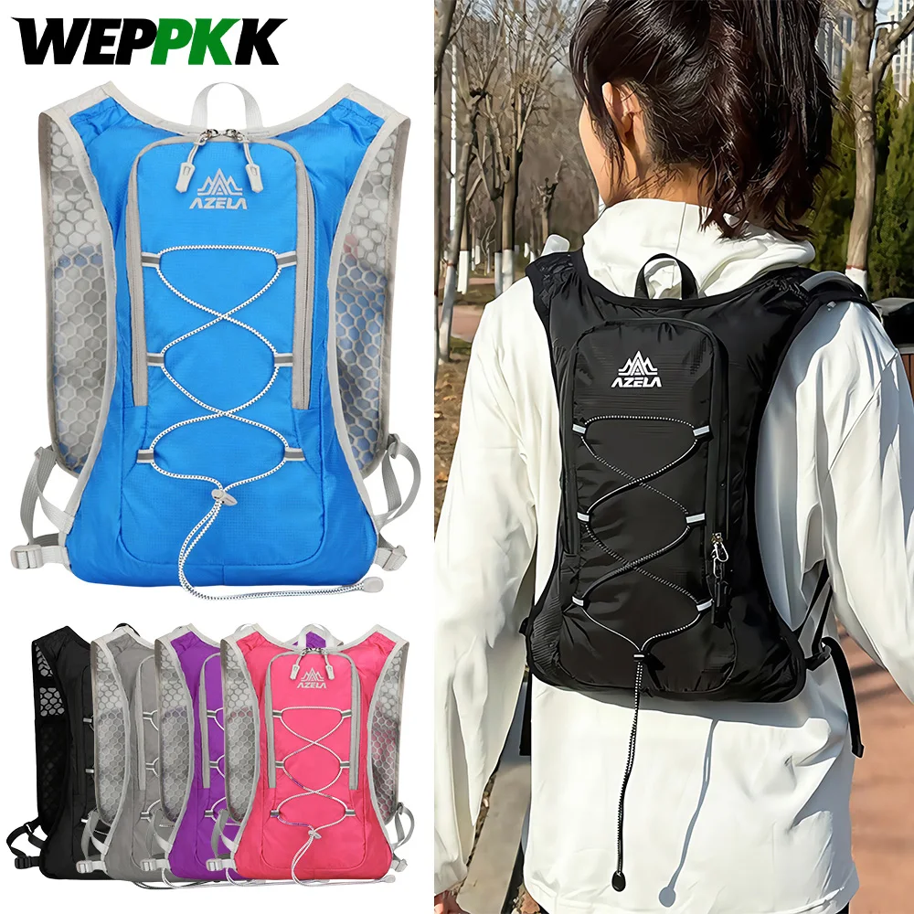 1PCS Running Hydration Vest Backpack,Lightweight Insulated Pack Bag Daypack for Hiking Trail Running Cycling Race Marathon