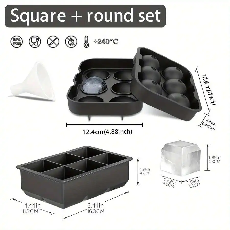 

Diamond Rose Gun ETC.Shaped Mold Silicone Square Maker Tray High Quality Mold For Bar Making Drink