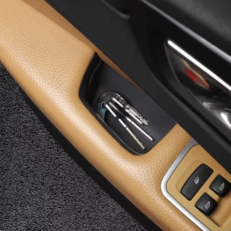 Car Door Armrest Storage Barrel Door Handle Container Holder Box for Volvo XC60 Interior Accessories 2018-2025