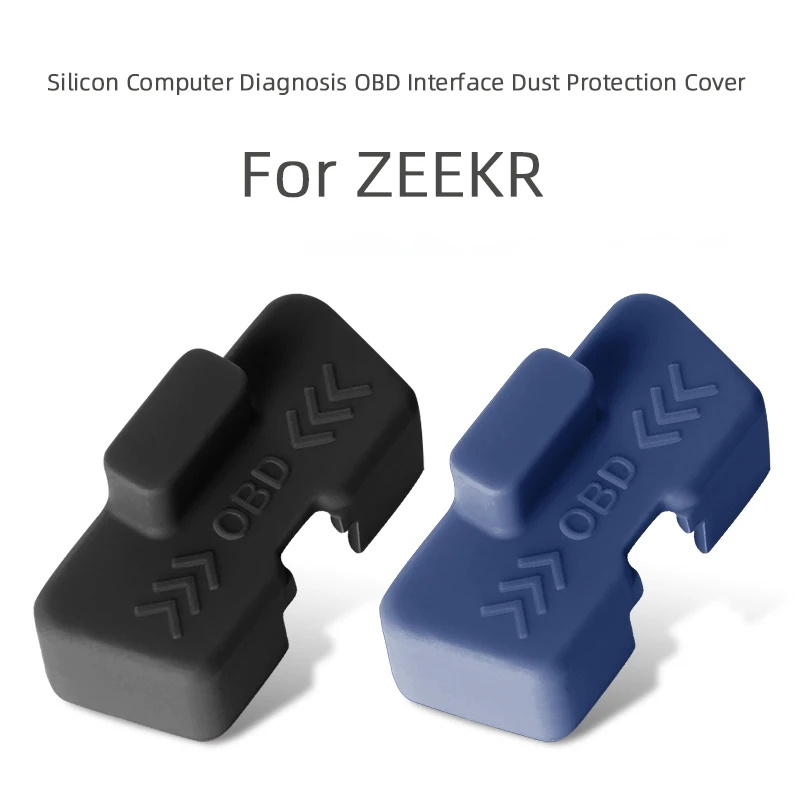 

For ZEEKR X Zeekr 7X 001 007 009 MIX Silicon Computer Diagnosis OBD Interface Dust Protection Cover Interior Car Accessories