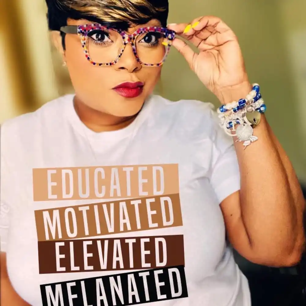 Educated Motivated Elevated Melanated T Shirt