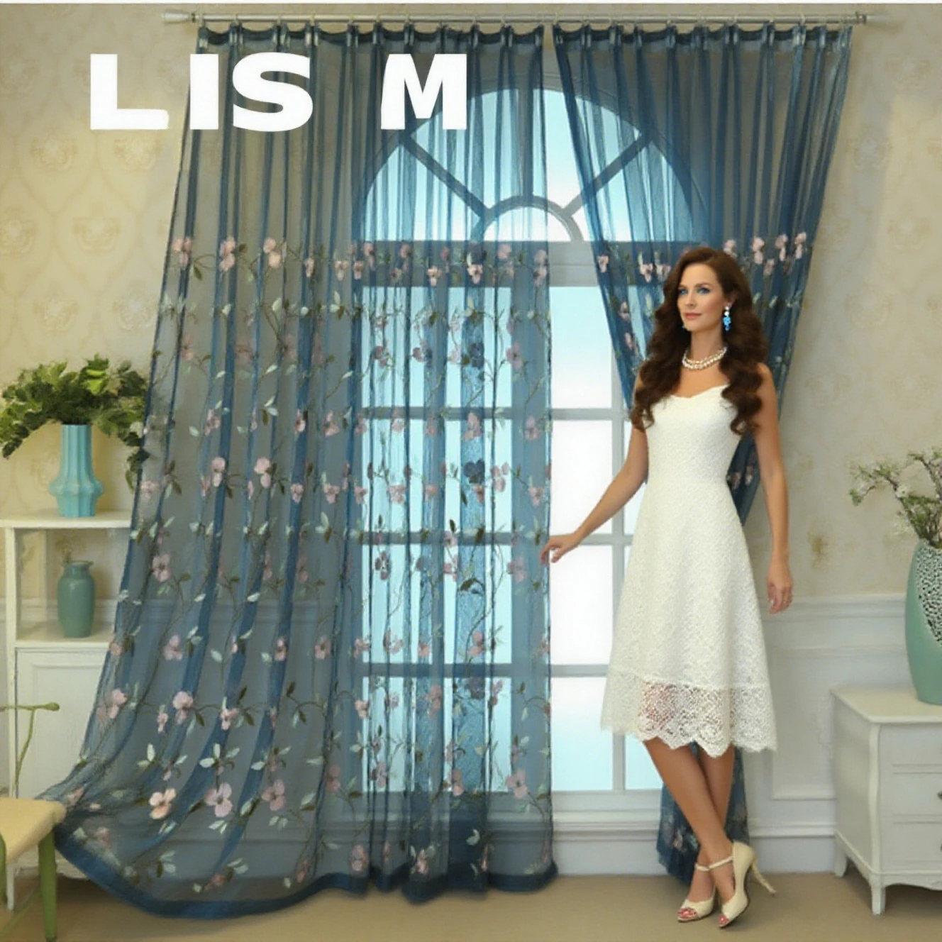 

Curtins for Living Room European Italian Classic Violet Curtain Window Screening Customize Finished Products Purple Tulle Blinds
