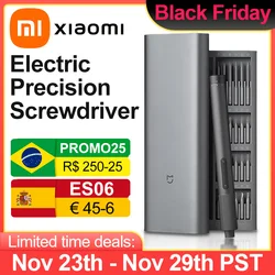 Xiaomi Mijia Precision screwkrętak z 24-częściowymi główkami Smart Magnetic Kit Power nowe zestawy narzędzi do naprawy inteligentnego domu PC Phone