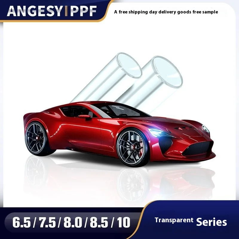 

2025 TPU Transparent Protective Car Film Invisible Aliphatic Anti-Scratch Full Heat Recovery Brightening Car StickerPPF
