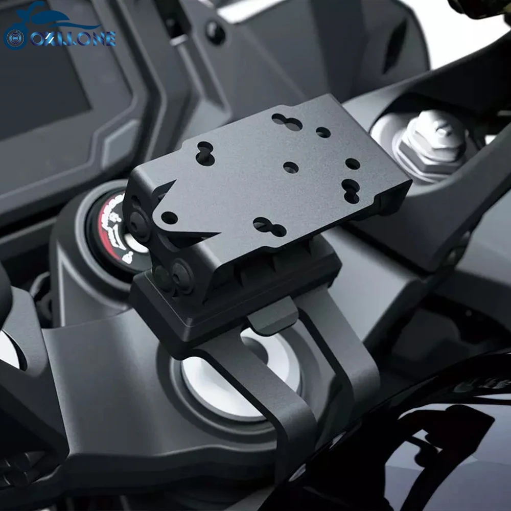 FOR Kawasaki Ninja H2 SX 2018-2019-2020 Ninja H2SX Motorcycle Accessory Sat Navigation GPS Mount Bracket GPS Bracket Adjustable