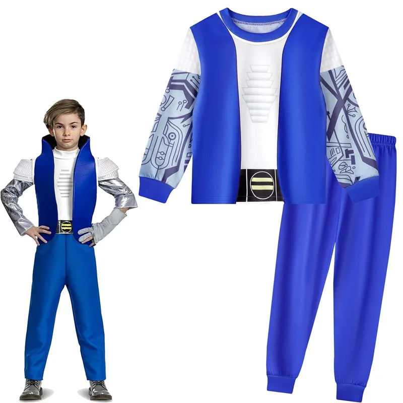 Children's Zombies 3 Clothing Boys Spring Suits Spring Autumn Leisure Style Kids Clothes Children's Handsome Two-Piece Suit Long