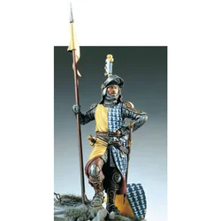 1/32 54mm Fully Armed European Knight 54mm with Base Samurai