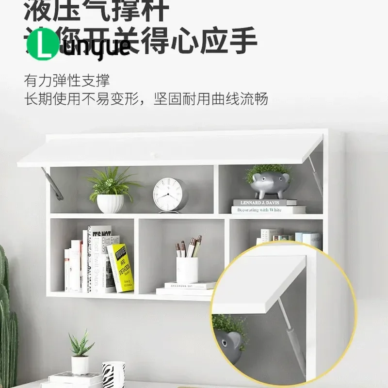 Wall Mounted Bookshelf Storage Rack Floating Wall Shelf Cabinet for Living Room Bedroom Home Decor Space Saving Organizer