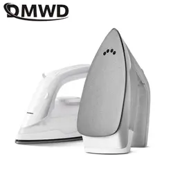 DMWD Portable Mini Steam Iron Handheld Garment steamer Electric Iron Wet and Dry Ironing Travel Temperature adjustable ironer