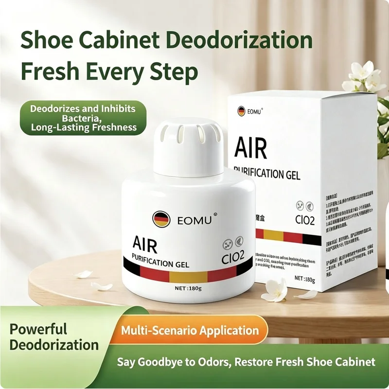 Shoe & Sock Deodorizer Spray | Instant Odor Eliminator & Antibacterial | Quick-Dry Freshener for Sneakers, Boots & Shoe Cabinet