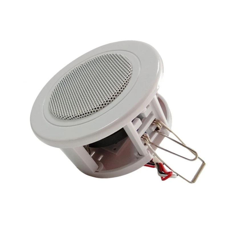 Multifunction Ceiling In-Wall Speakers Perfect for Damp and Humid Indoor Outdoor Dropship