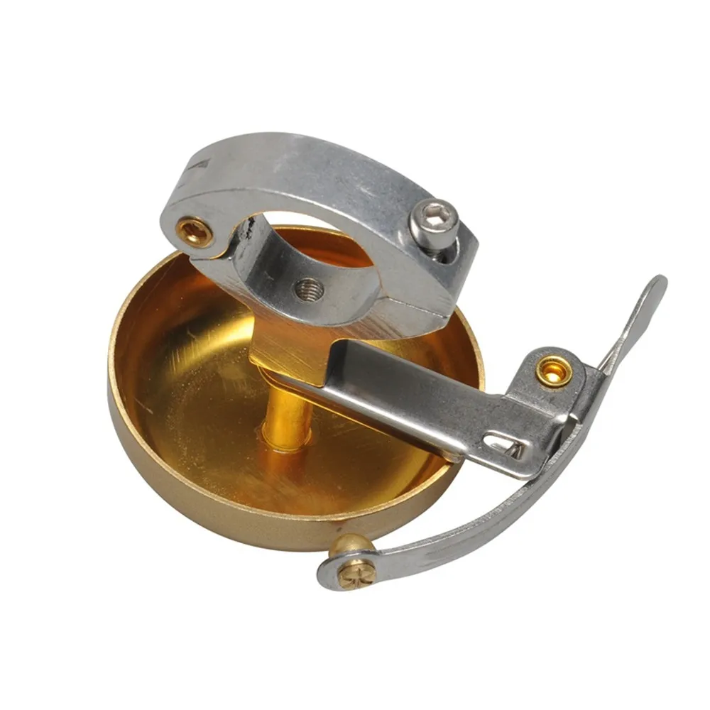 Sonnette de guidon en cuivre antique pour vélo de montagne, klaxon fort, alarme de sécurité, accessoires d'équitation