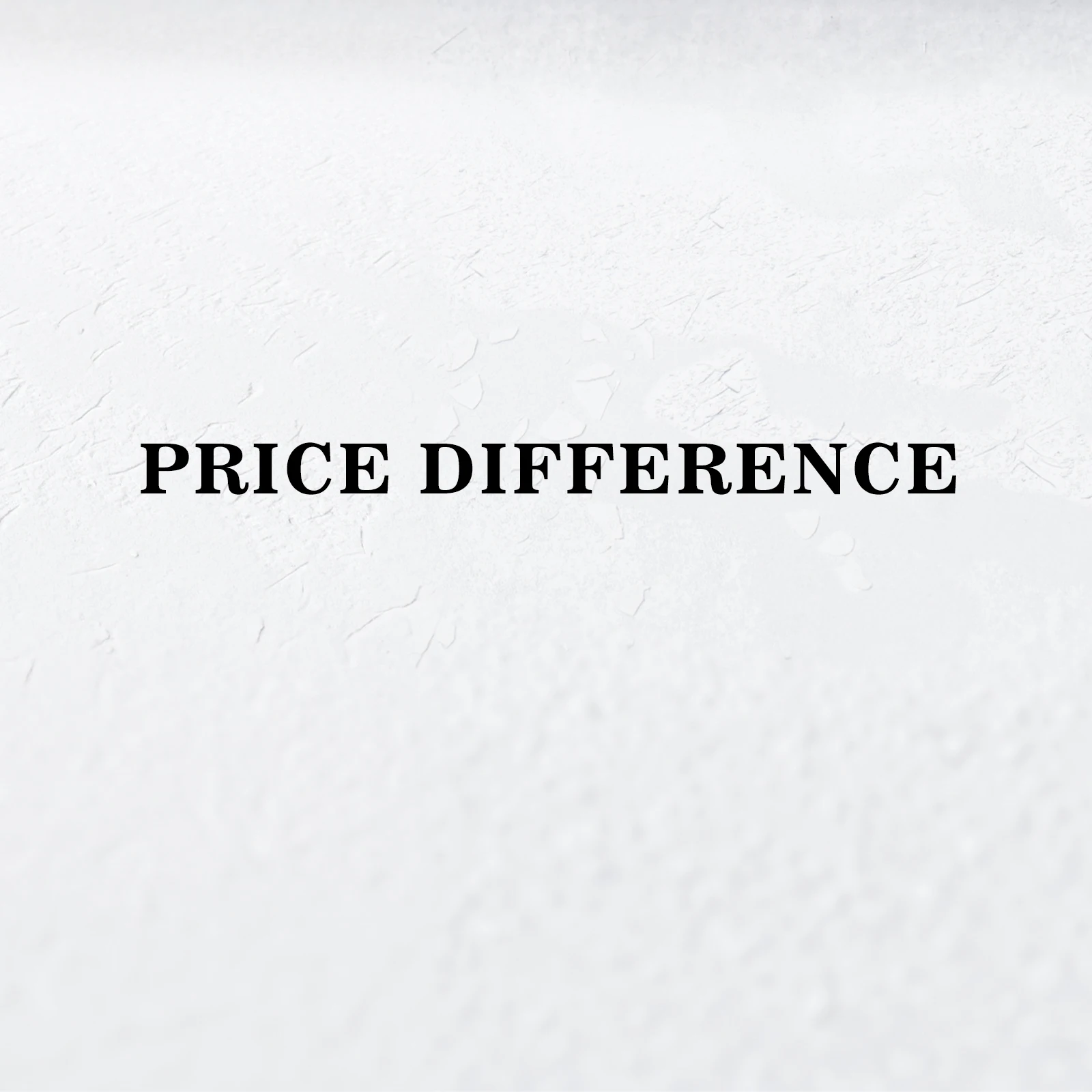 

Price difference NO SHIP