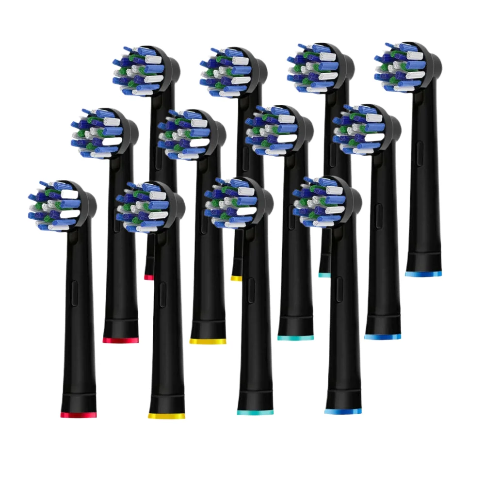 Compatible with Oral B Electric Toothbrush Cross Action Replacement Brush Heads Refills, Toothbrush Head for OralB 1000 100 1500
