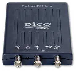 PICO TECHNOLOGY PICOSCOPE 2204A USB do komputera oscyloskop, PicoScope 2000, 2 kanały, 10 MHz, 100 MSPS, 8 kpts, 35 ns