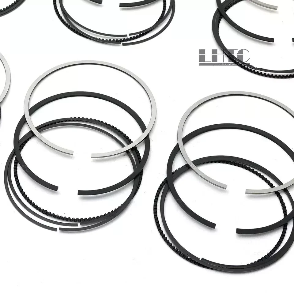 6x Piston Rings Set Φ82mm  For BMW N52B25 E90 E92 E60 E61 323i 325i 525i X3 2.5