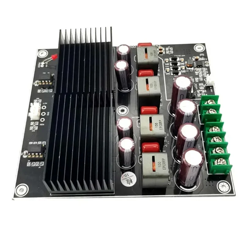 

New 600W X2 1200W Dual TPA3255 Hifi High Power 2-Channel Power Amplifier Board Stereo Audio Amplifier-Y41A