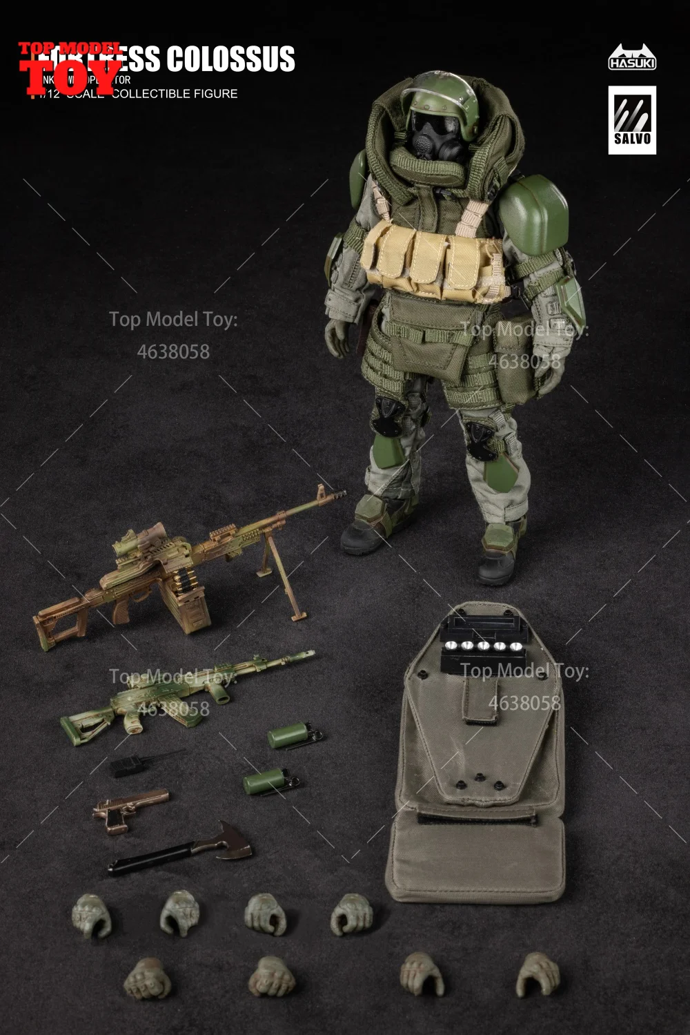 HASUKI SA02 1/12 Schaal Black Action Tweede Bullet Mannelijke Schild Soldaten met Wapen Volledige Set 16 cm Action Figure Poppen model Speelgoed