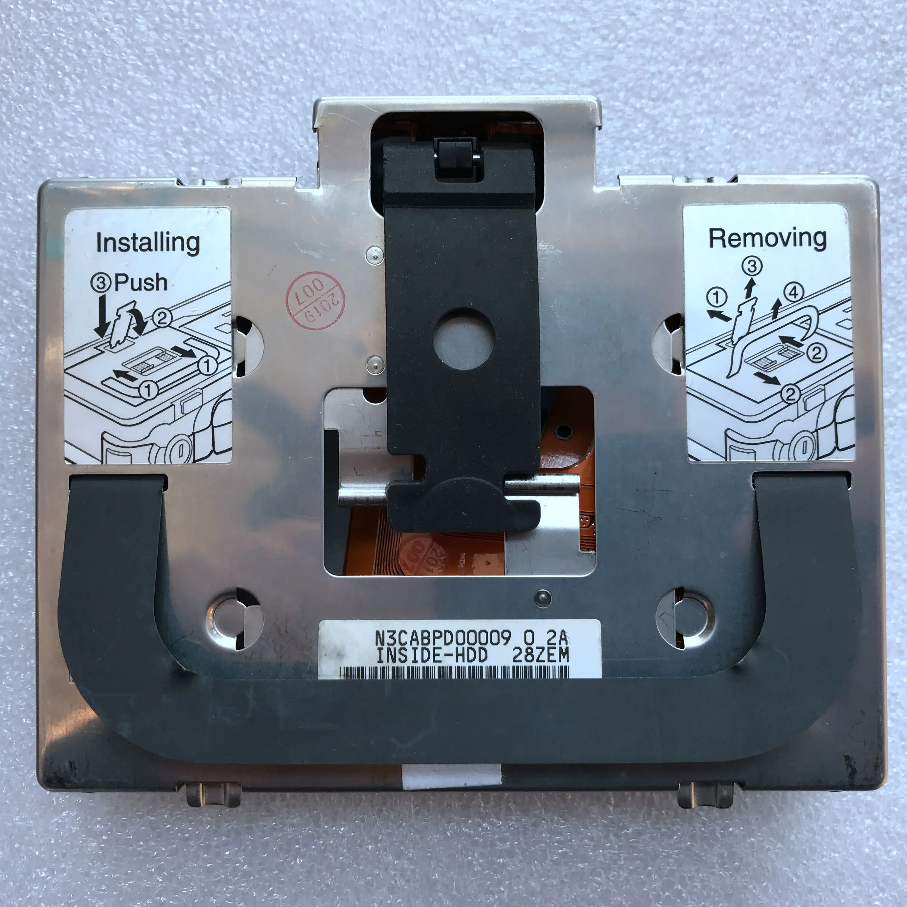 Carcasa de disco duro HDD con adaptador de cable para Panasonic Toughbook CF-28, CF28, DFUP1120ZA, N3CABPD00009, DFMD2133, 1 unidad