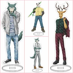 Charm Anime BEASTARS Acrylic Keychain Model Cosplay Characters Ornament Accesorios Goods Collection Fans Desk Decorative Gifts