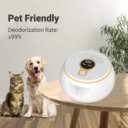 Mini Rechargeable Ozone Generator Air Purifier 2025 Newest Home Car Frige Hunting Pet Odor Eliminator Portable Ozone Machine