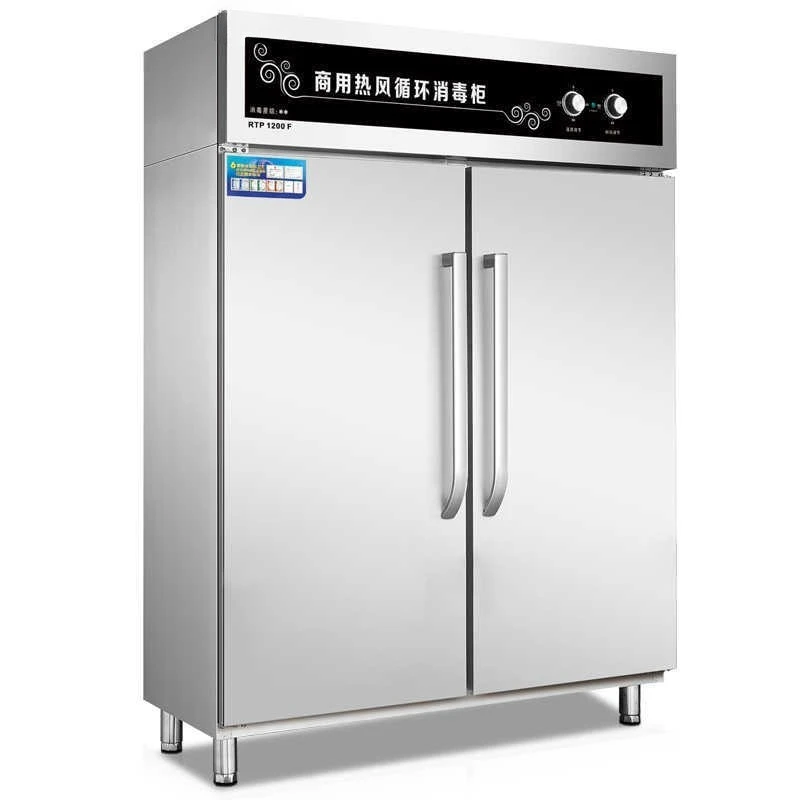 Cart type hot air circulation disinfection cabinet 600FC commercial stainless steel high temperature sterilization cupboard