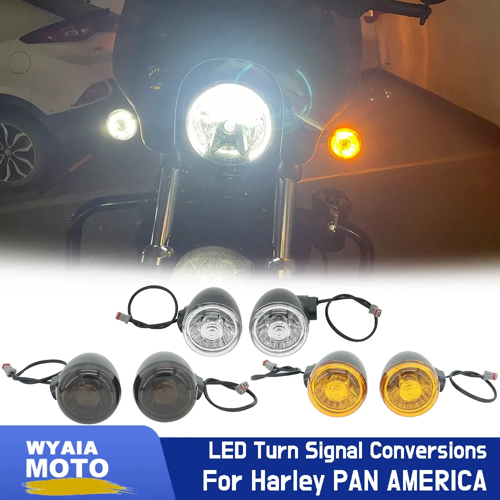 

NEW LED Turn Signal For Harley PAN AMERICA 1250 S Sportster S 1250 Nightster 975 S Motorcycle Accessory Conversions Panel Light
