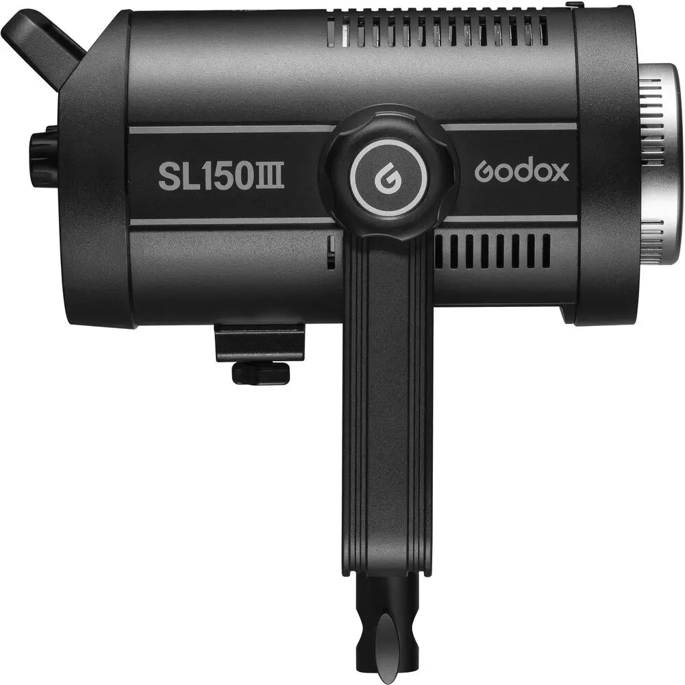 Godox SL150III 160W 5600K Bowens Mount 2.4G Wireless X System Remote APP Control 360° U-shaped Yoke Daylight LED Video Light