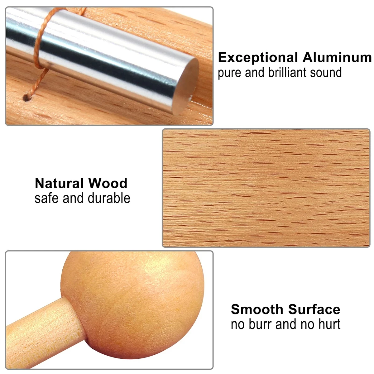 Meditation Chimes 1tone The Original Guaranteed Musically Tuned Wind Zenergy Hand Chime for Classrooms Meditation Mindfulness