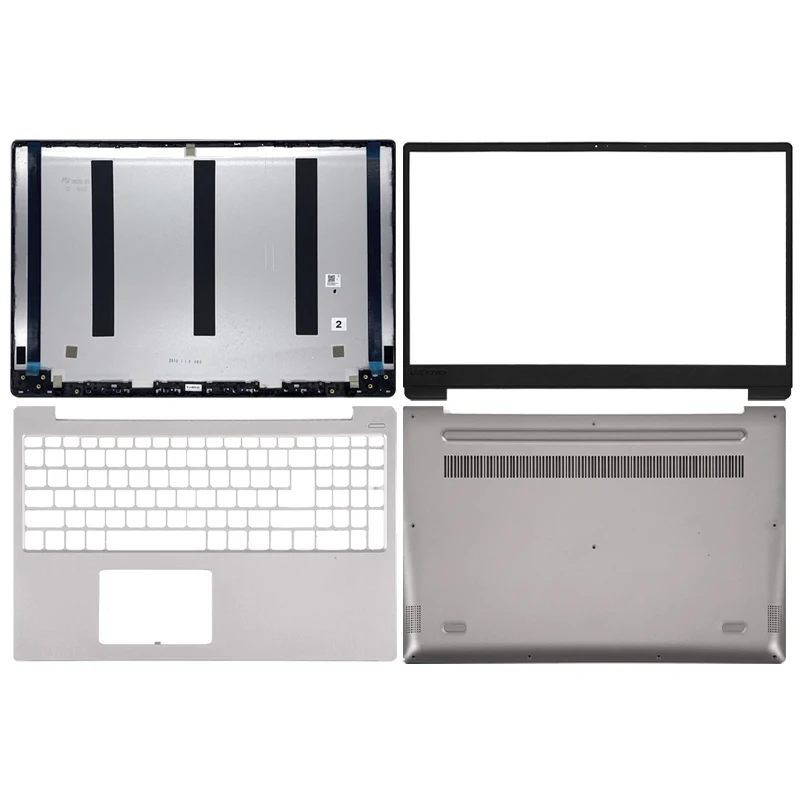 

Чехол для ноутбука Lenovo 330S-15 330S-15IKB 330S-15ISK, новая серебристая задняя крышка ЖК-дисплея для ноутбука/передняя панель/петли/подставка для рук/нижняя часть корпуса