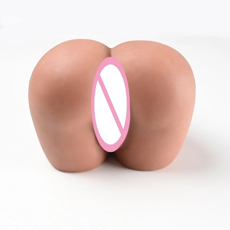 HESEKS Male Sex Toys Silicone Vagina Annal 2 Hole Sexual Masturbation Doll Man Penis Attachment Adult Pussy Ass for Men