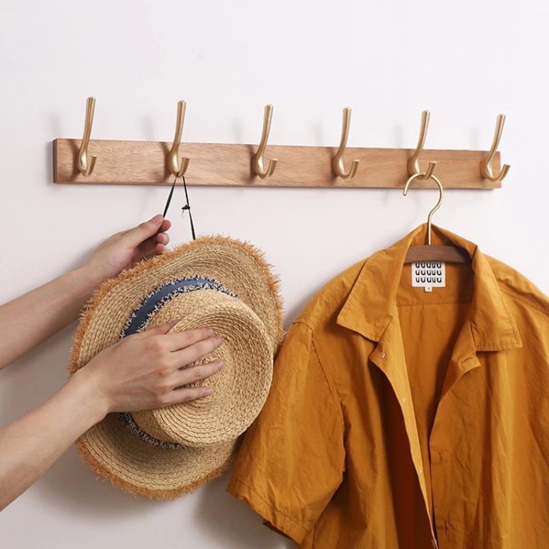 Wall Clothes Hanger Entrance Hall Living Rooms Wall Coat Racks Bedroom Portable Furniture Hat Bag Scarf Organizers Hanger Hooks