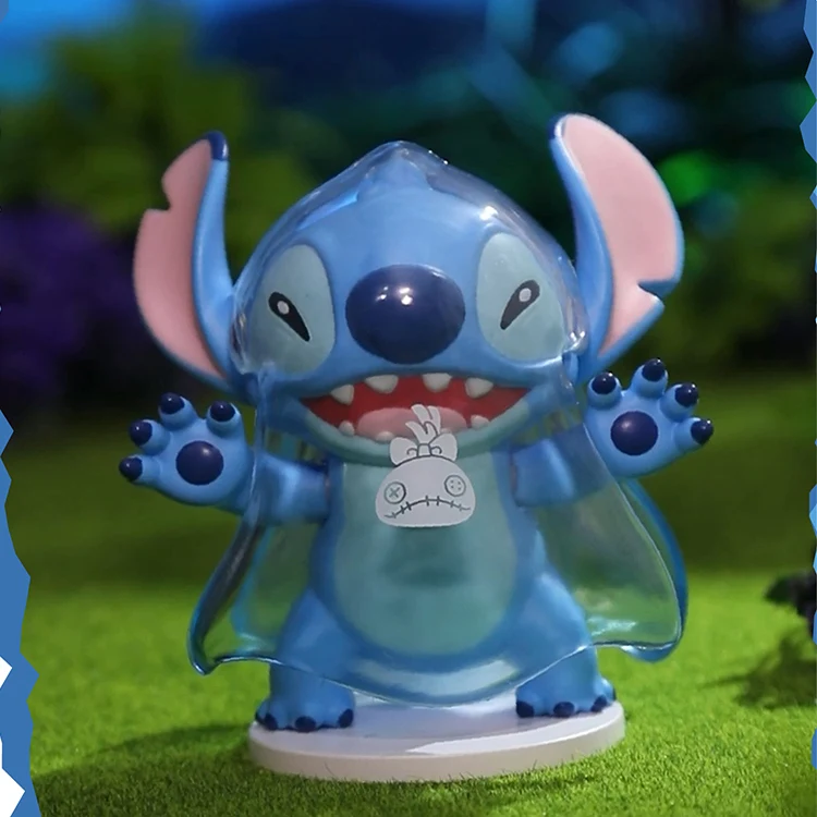 Disney Stitch Śliczna Seria Ruchowa Modne Zabawki Figurki na Stół Ruchome Zabawki Gadżety Figurka Niespodzianka Ozdoba Prezenty