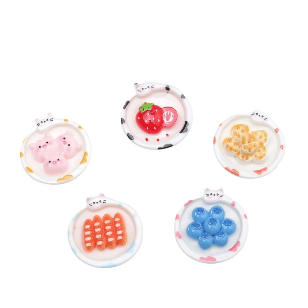 10/20PCS Mixed Animal Milk Cup Resin Flatback Charms DIY Hairpin Phone Case Keychain Shoe Decor Craft Supplies view 5