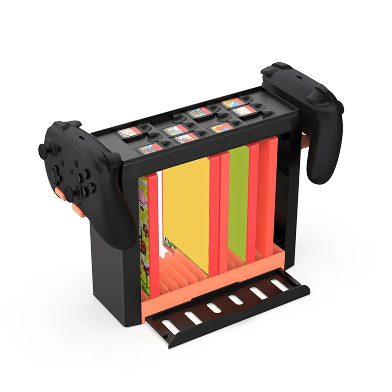 ABKI-For Switch 2 Charger Game Storage Tower Multifunctional Pro Controller Holder Charging Dock Station For Switch