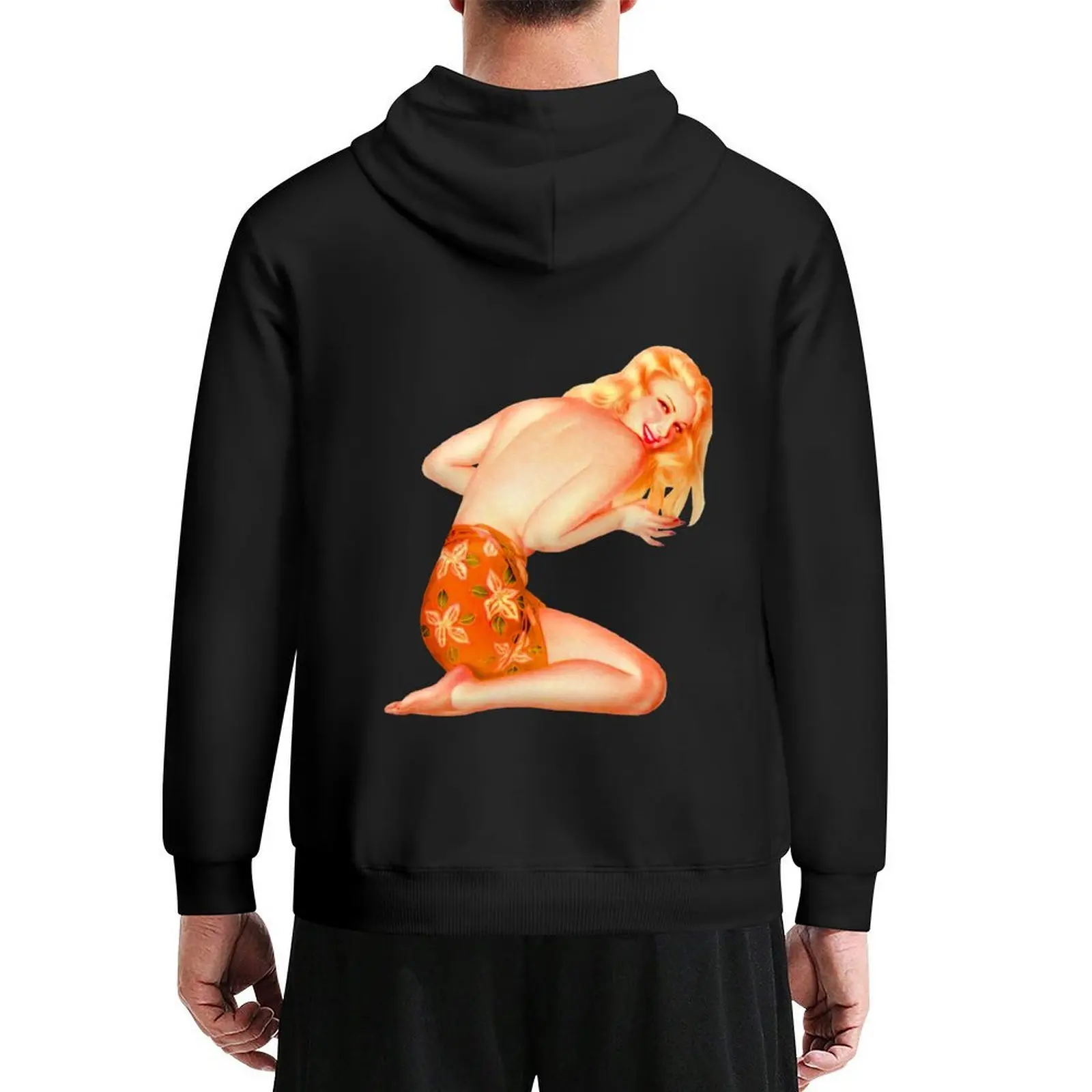 

Pin Up- Summer Vibes Hoodie hooded shirt autumn jacket men fashion men men's sweat-shirt set anime hoodie