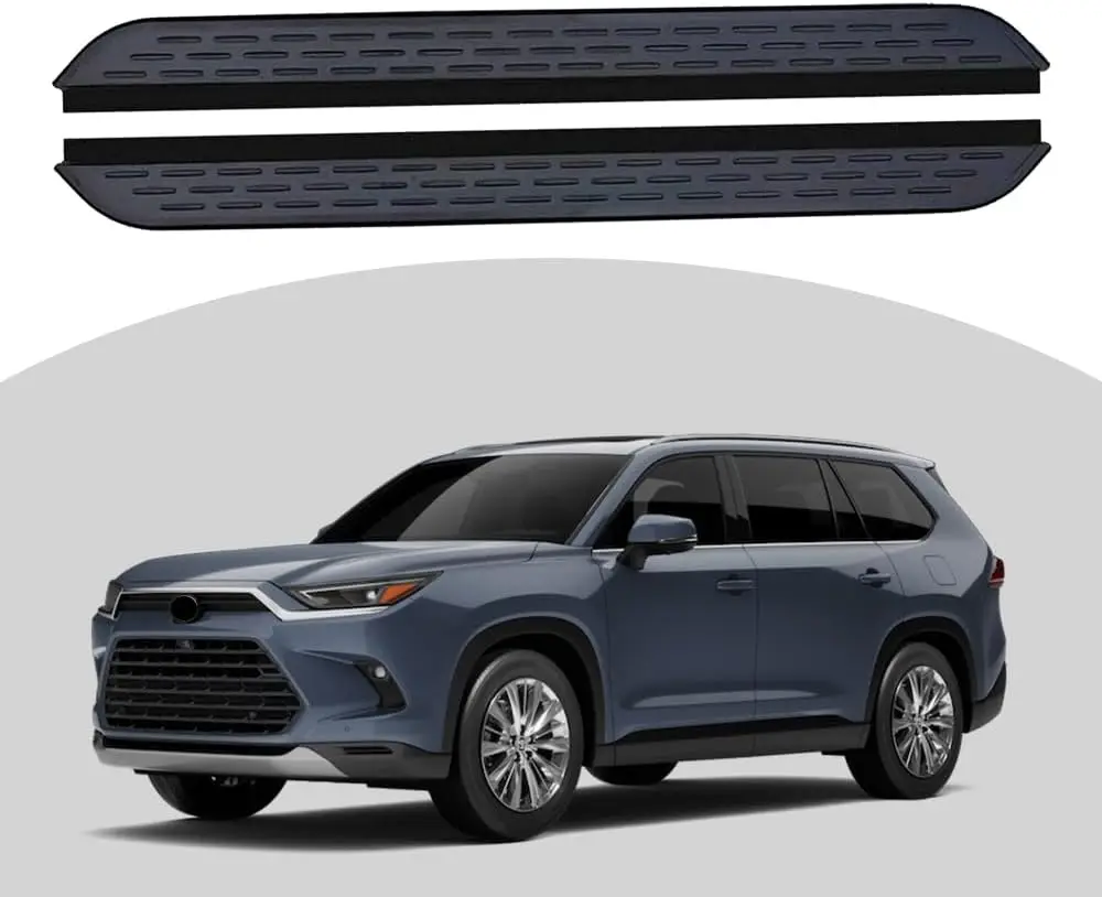 

2 шт., фиксированная подножка двери, боковая ступенька, совместимая с Toyota Grand Highlander 2023 2024, педаль Nerf Bar, платформа