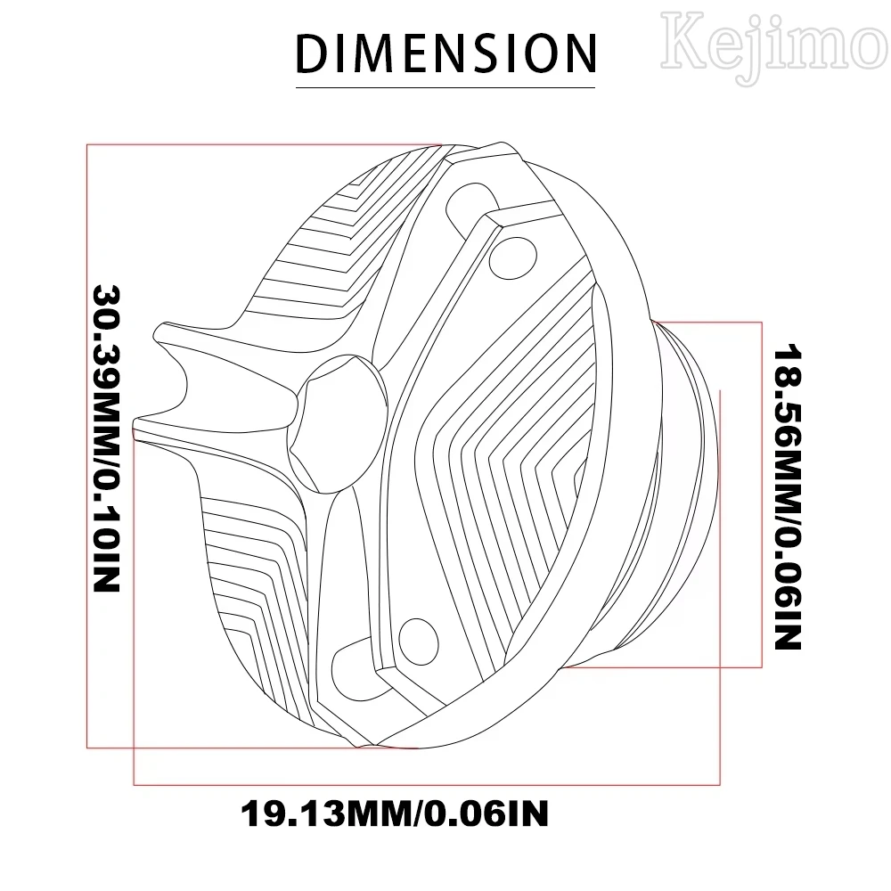2024 MotorcycleS For CFMOTO CF MOTO 800MT IBEX800 800 mt 2021-2023 2022 Accessories Engine Oil Cup Plug Cover Screw IBEX 800