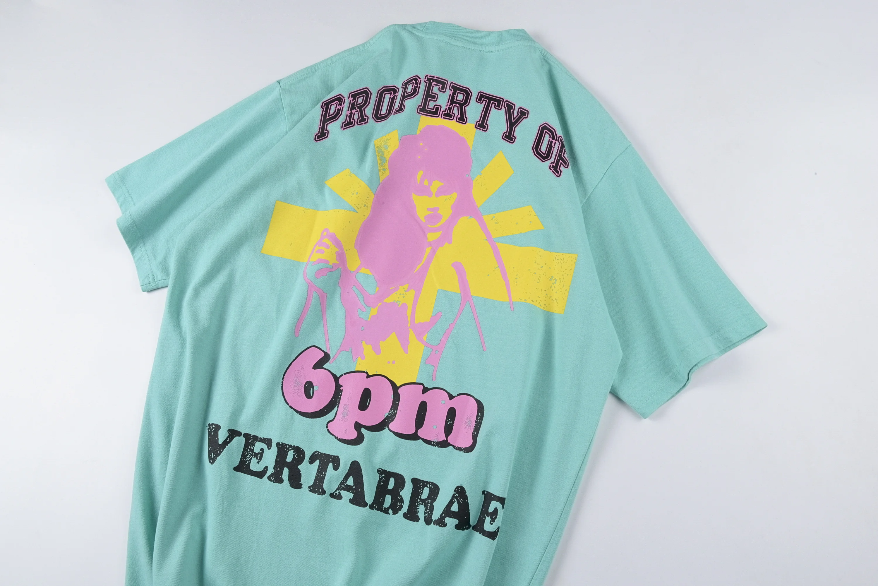 เสื้อยืดแขนสั้นผ้าฝ้ายแท้ Vert - Mens Fashion Style Images บทวิจารณ์และราคา