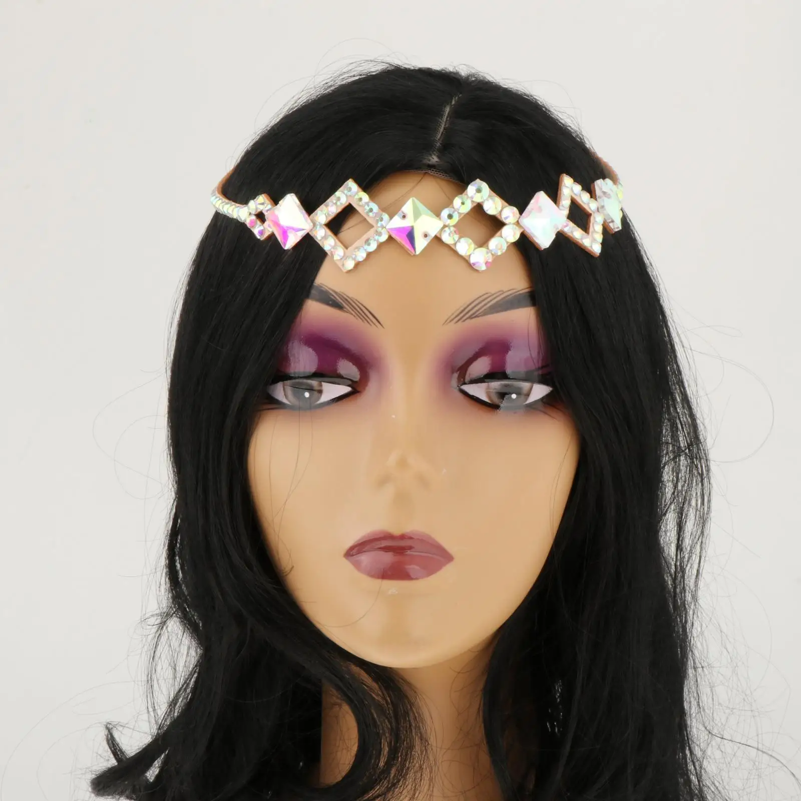 벨리 댄스 머리 장식, 라인스톤 헤드웨어, 벨리 댄스 축제 성인 소녀용