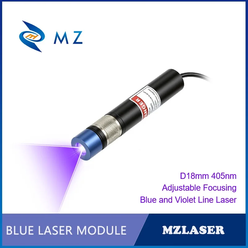 adjustable-focusing-blue-and-violet-line-laser-diode-module-405nm-d18mm-100mw-200mw-300mw-500mw-5v-12v-24v-for-woodworking-parts