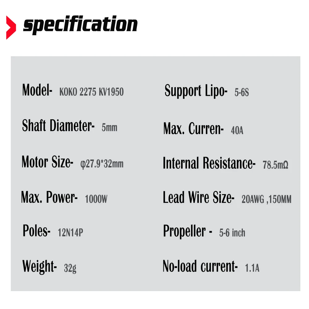 4 szt. skystars spec spec 2275 1950KV 6S silnik bezszczotkowy do multikopter zdalnie sterowany części do dronów wyścigowych FPV DIY